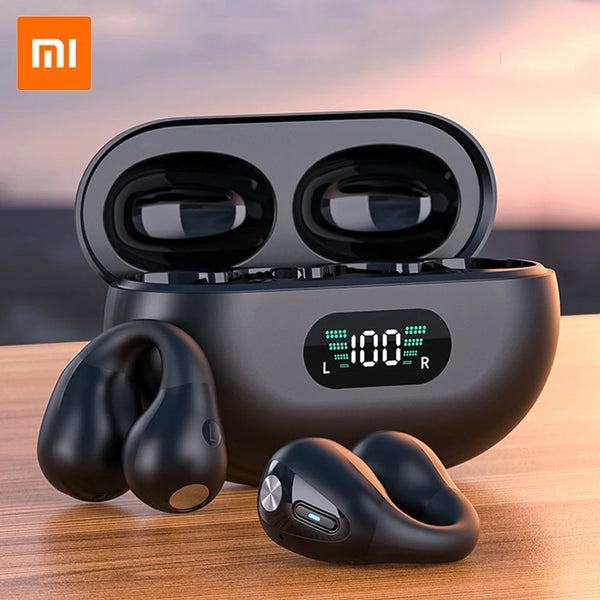 Xiaomi Mijia العظام التوصيل سماعات أذن TWS Ambie الصوت أصفاد الأذن القرط سماعة لاسلكية تعمل بالبلوتوث سماعات الأذن الرياضة سماعة